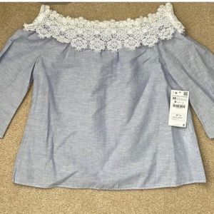 ZARA Off The Shoulder Top -